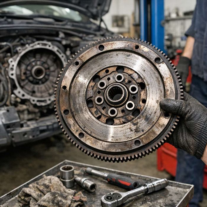 Comment reconnaître un volant moteur défectueux ? Symptômes clés