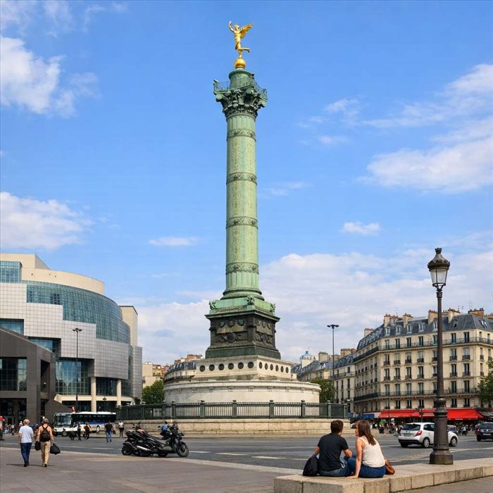 Place de la Bastille à Paris : histoire, monuments et vie urbaine