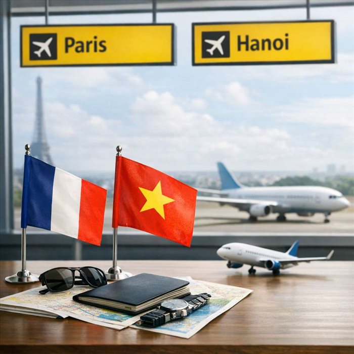 Temps de vol Paris-Hanoï : durée, escales et astuces