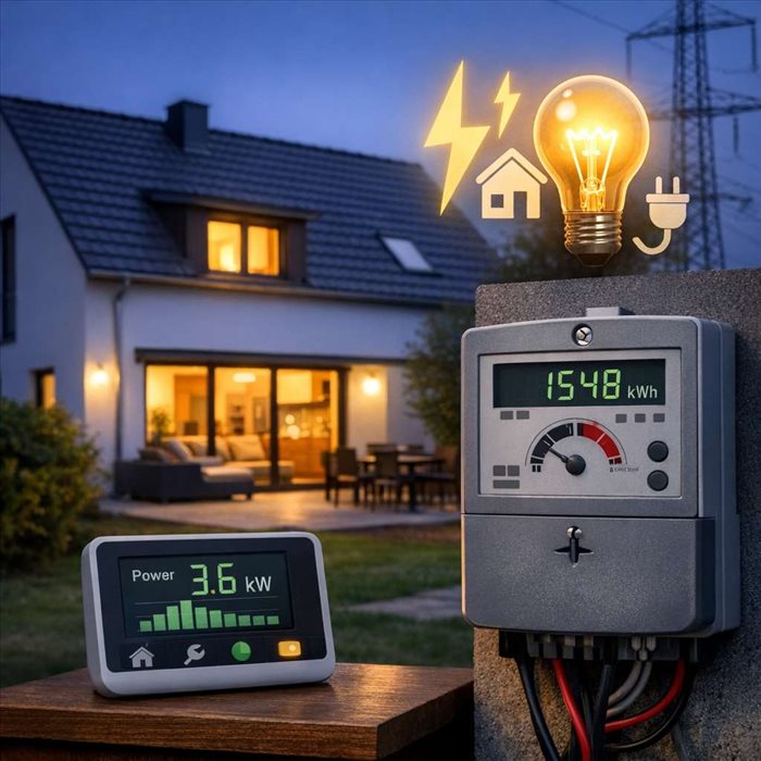 Maison de 100 m² : beaucoup d’électricité ou pas ?